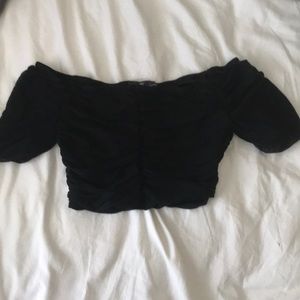 Black Crop Top